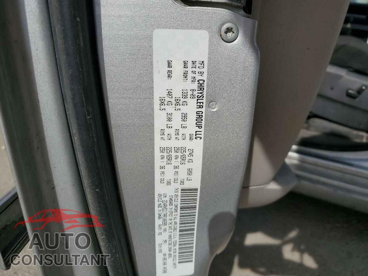 DODGE CARAVAN 2010 - 2D4RN5D17AR100289