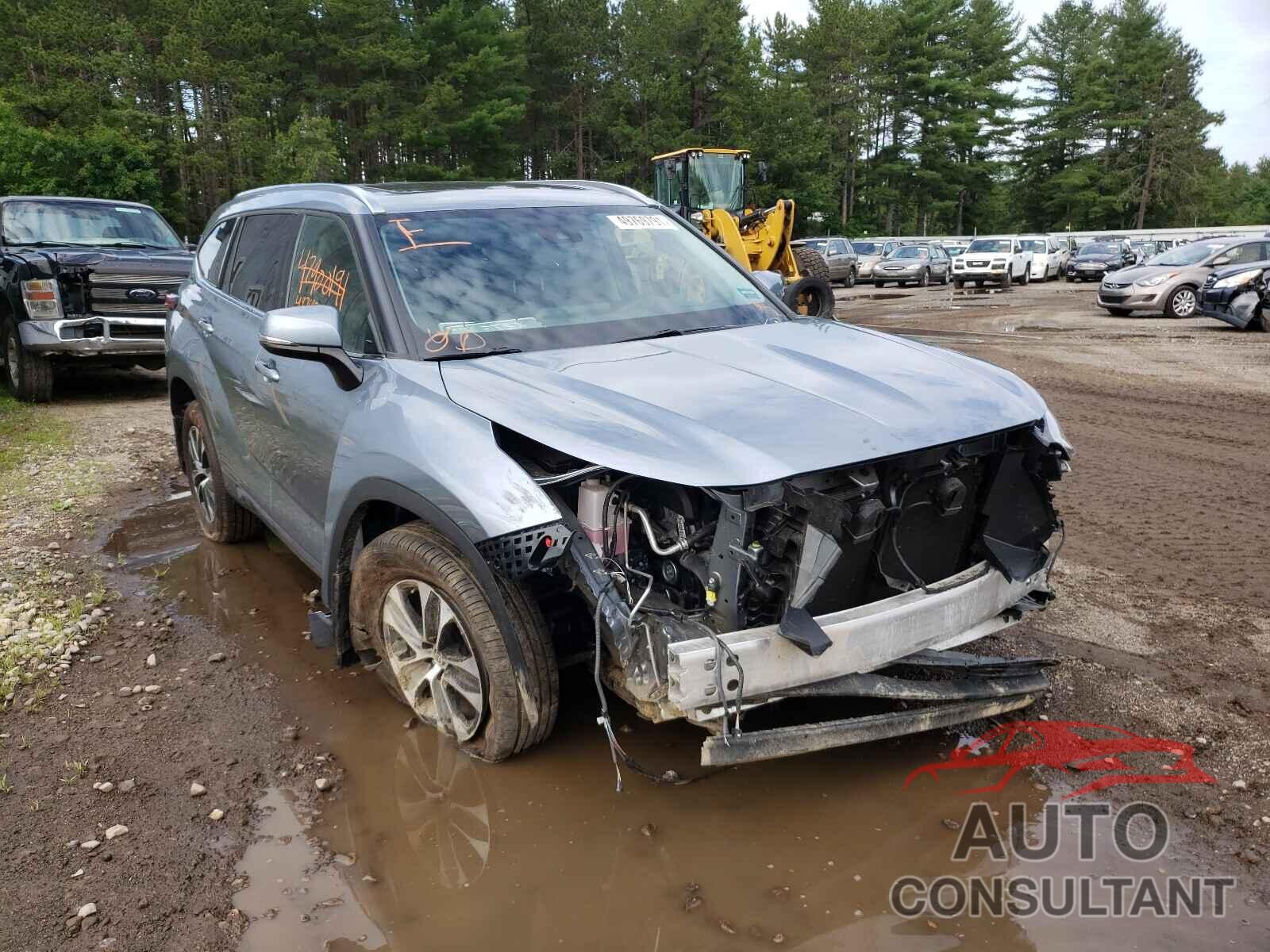 TOYOTA HIGHLANDER 2020 - 5TDGZRBH0LS026126