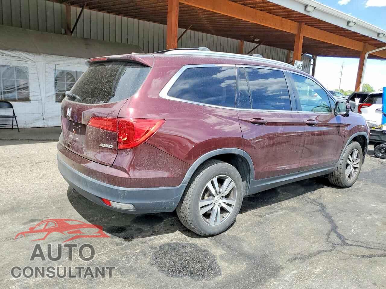 HONDA PILOT 2017 - 5FNYF6H37HB067954