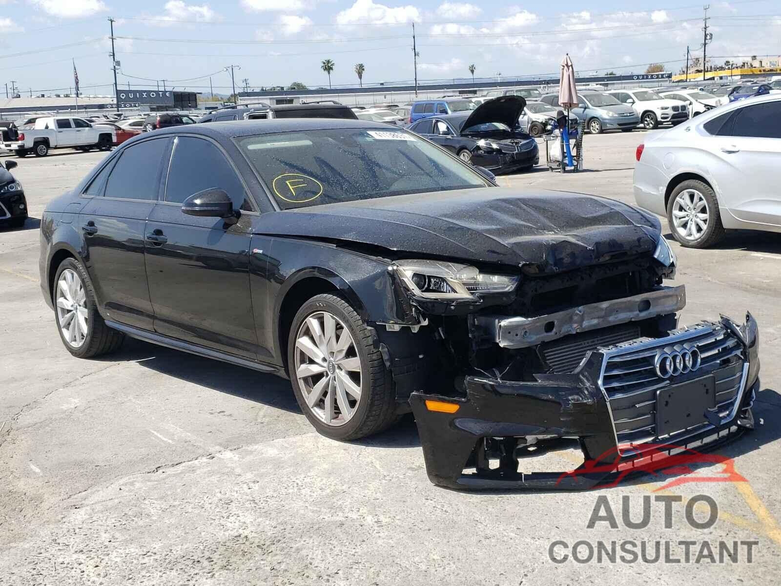 AUDI A4 2018 - WAUKMAF46JA050424