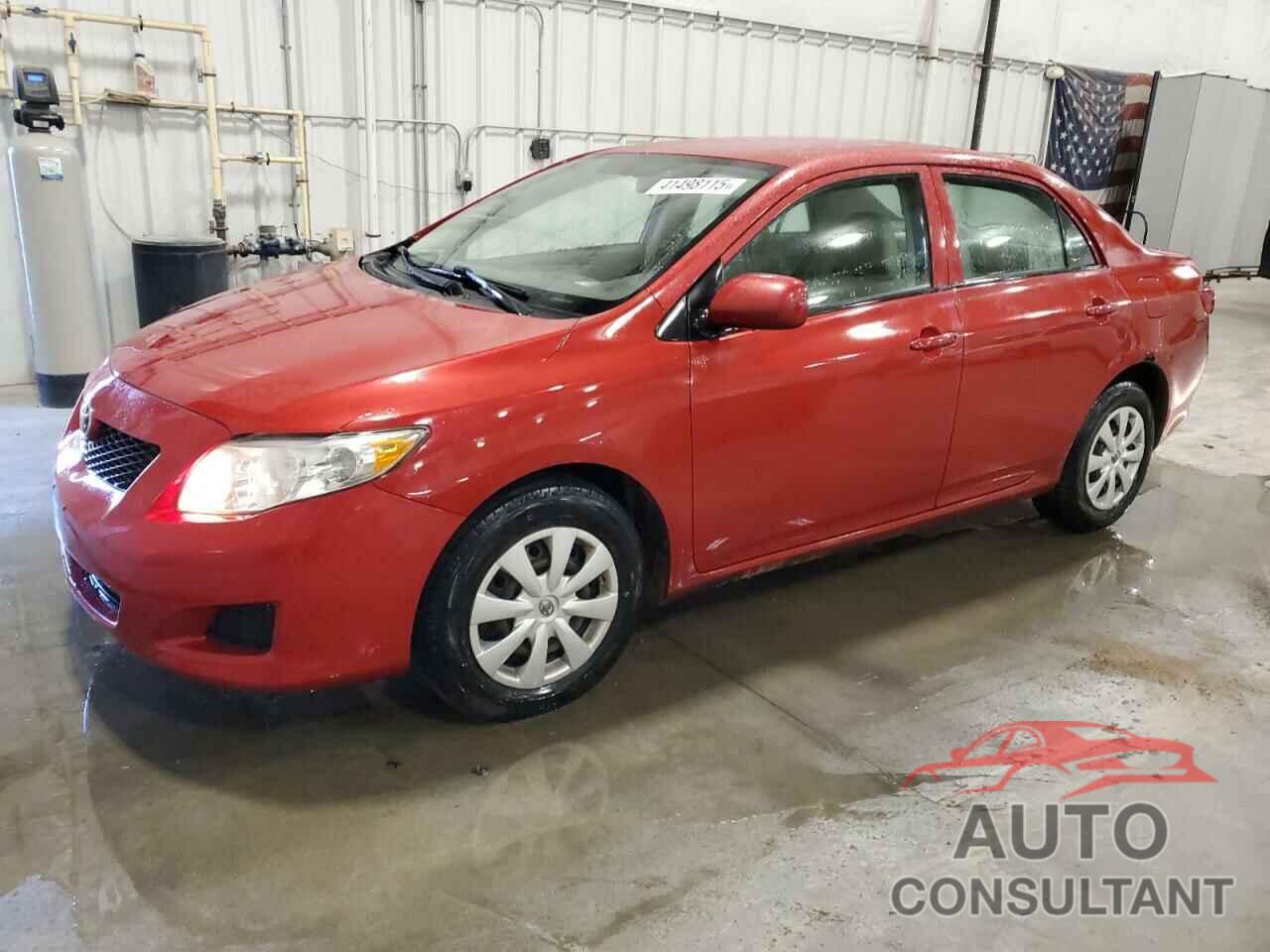 TOYOTA COROLLA 2009 - 1NXBU40E59Z016163