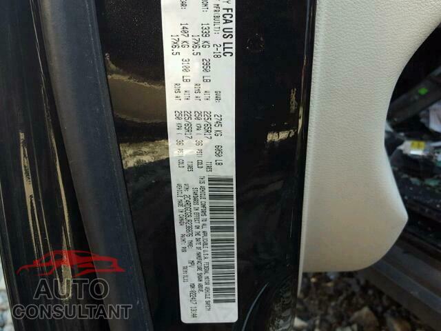 DODGE CARAVAN 2018 - 2C4RDGCG9JR236876