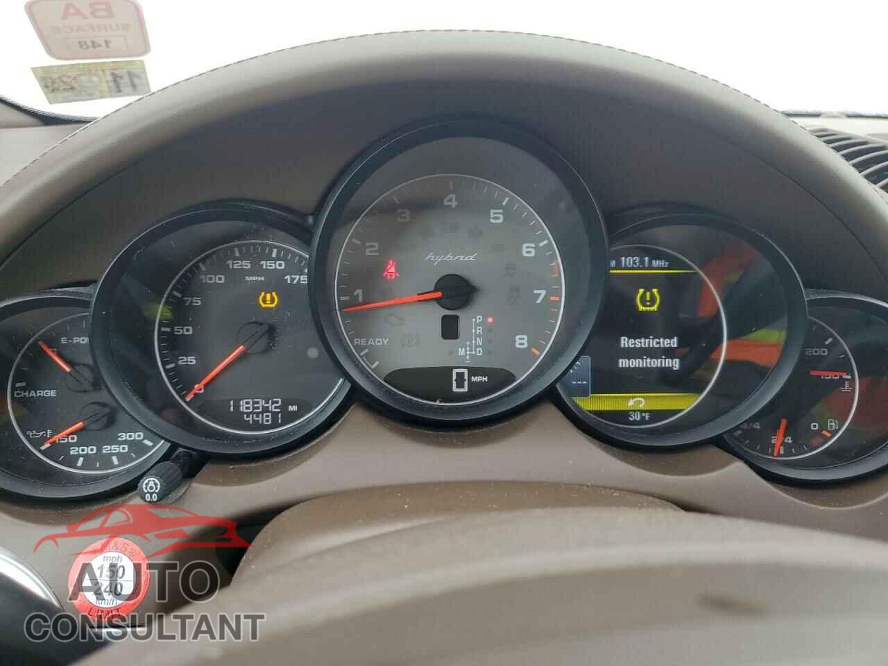 PORSCHE CAYENNE 2011 - WP1AE2A25BLA94328