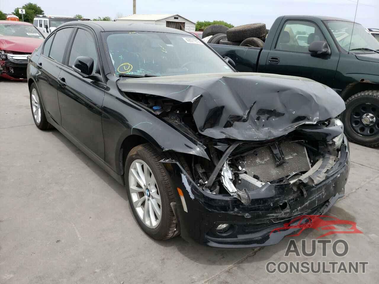 BMW 3 SERIES 2017 - WBA8E1G54HNU14163