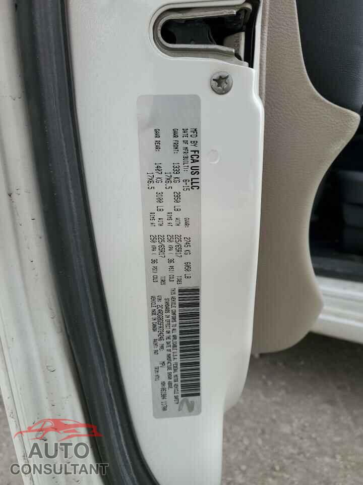 DODGE CARAVAN 2015 - 2C4RDGBG5FR724246