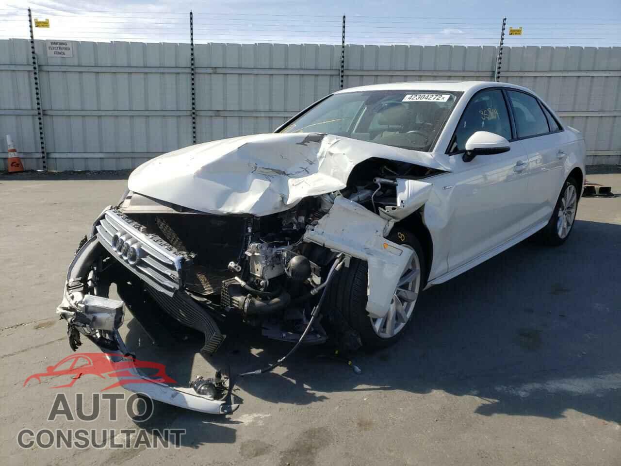 AUDI A4 2018 - WAUKMAF48JN012539