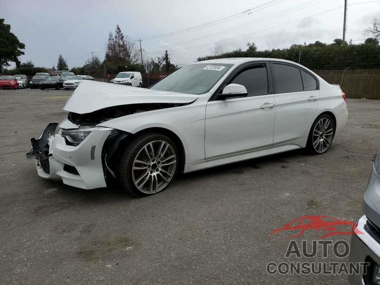 BMW 3 SERIES 2017 - WBA8B3G57HNU35223