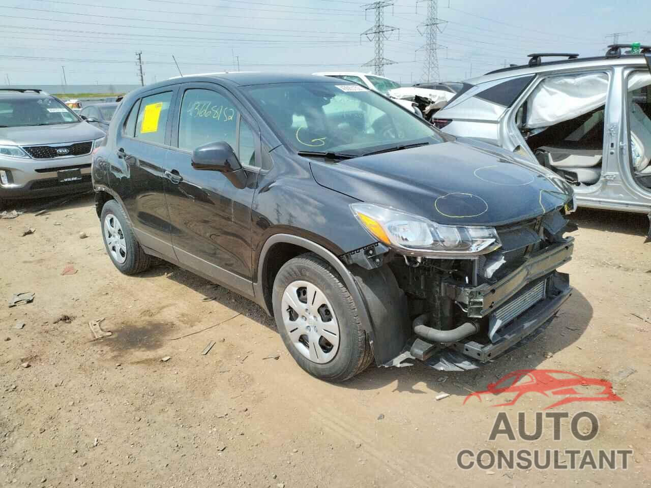 CHEVROLET TRAX 2019 - 3GNCJKSB0KL146173