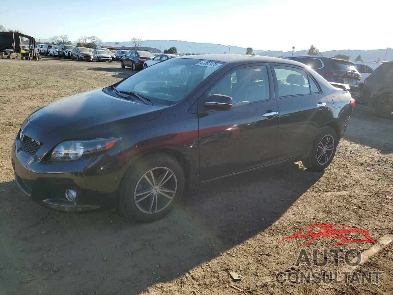 TOYOTA COROLLA 2009 - 1NXBU40E89Z042725