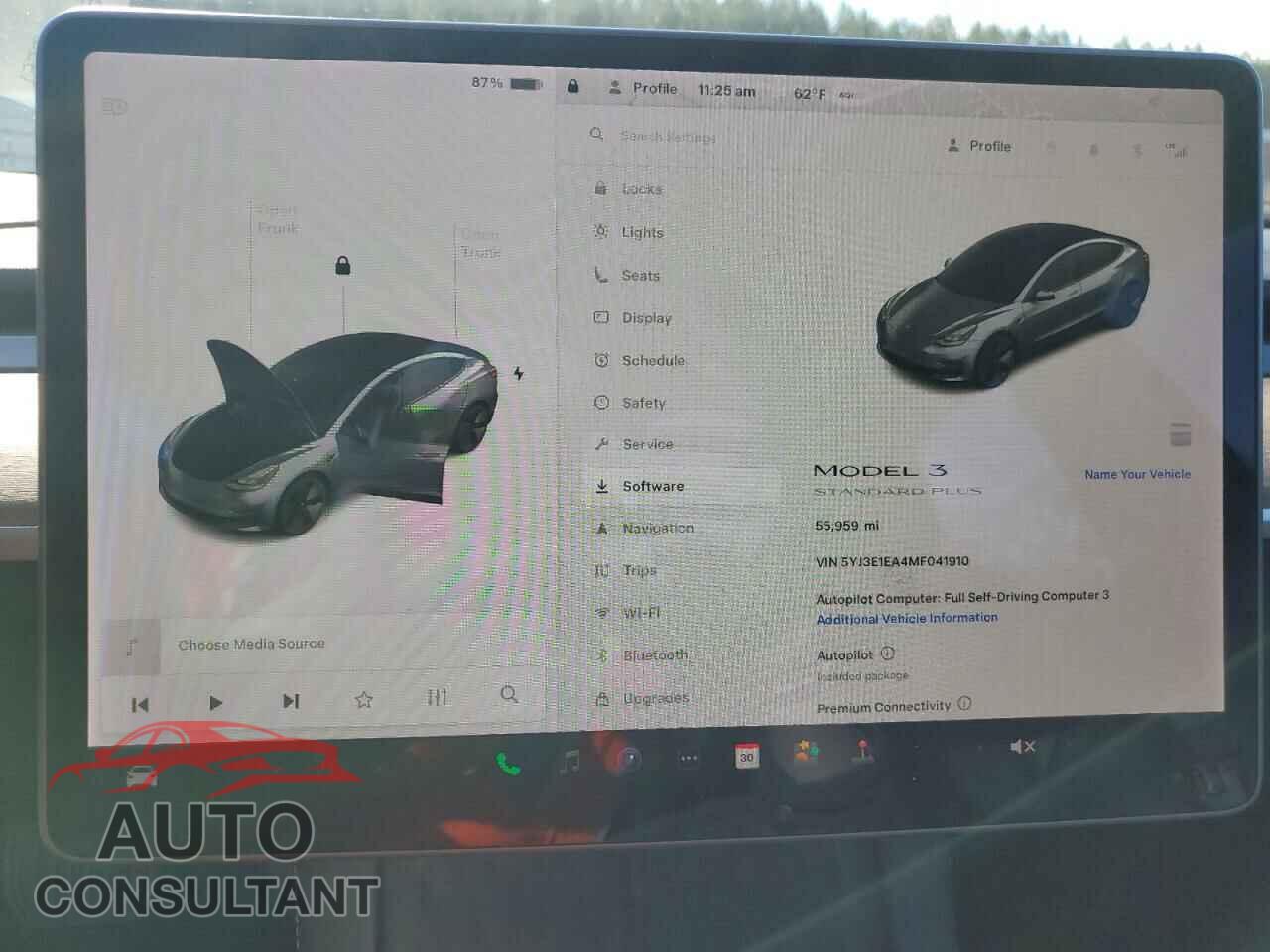 TESLA MODEL 3 2021 - 5YJ3E1EA4MF041910