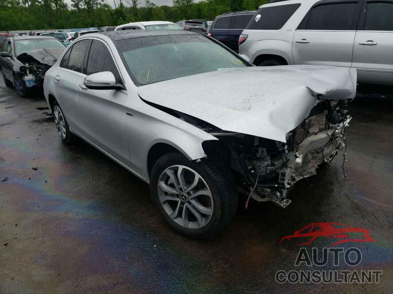 MERCEDES-BENZ C-CLASS 2017 - 55SWF4KB1HU211847
