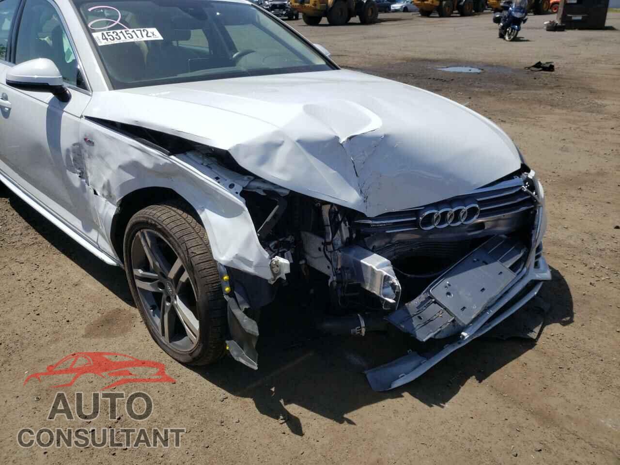 AUDI A4 2018 - WAUENAF45JA150251