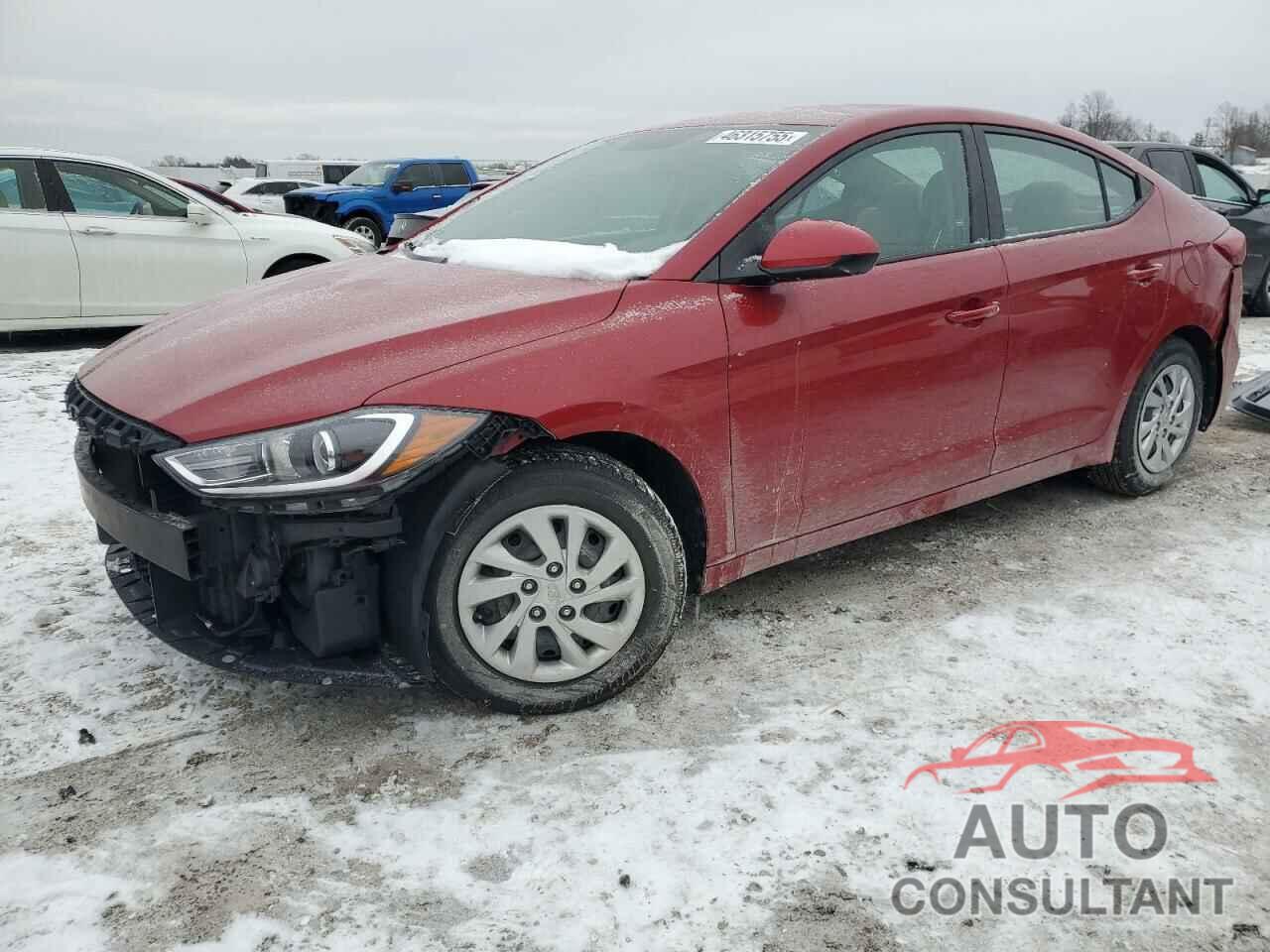 HYUNDAI ELANTRA 2017 - KMHD74LF3HU394565
