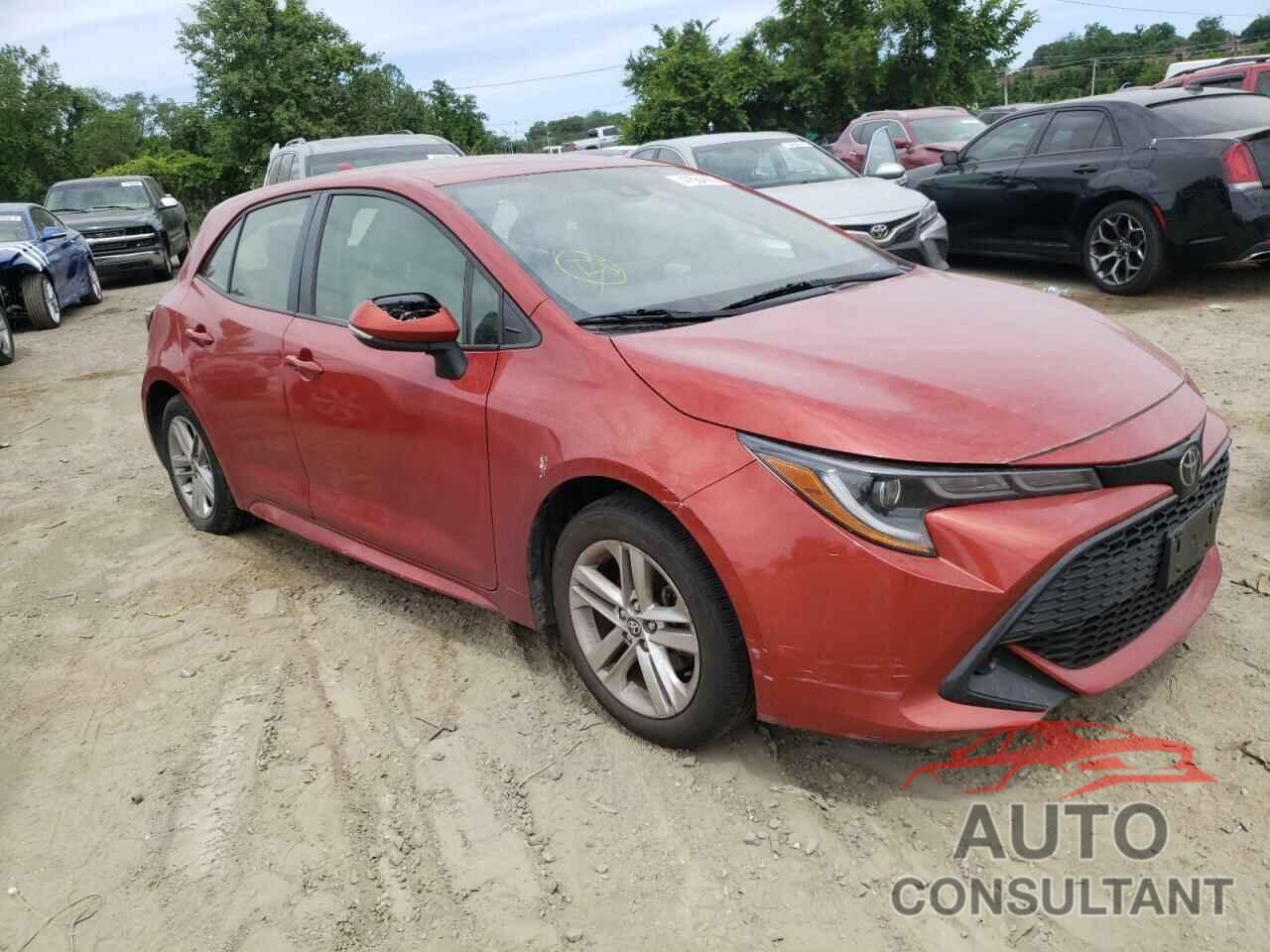 TOYOTA COROLLA 2019 - JTNK4RBE1K3038635