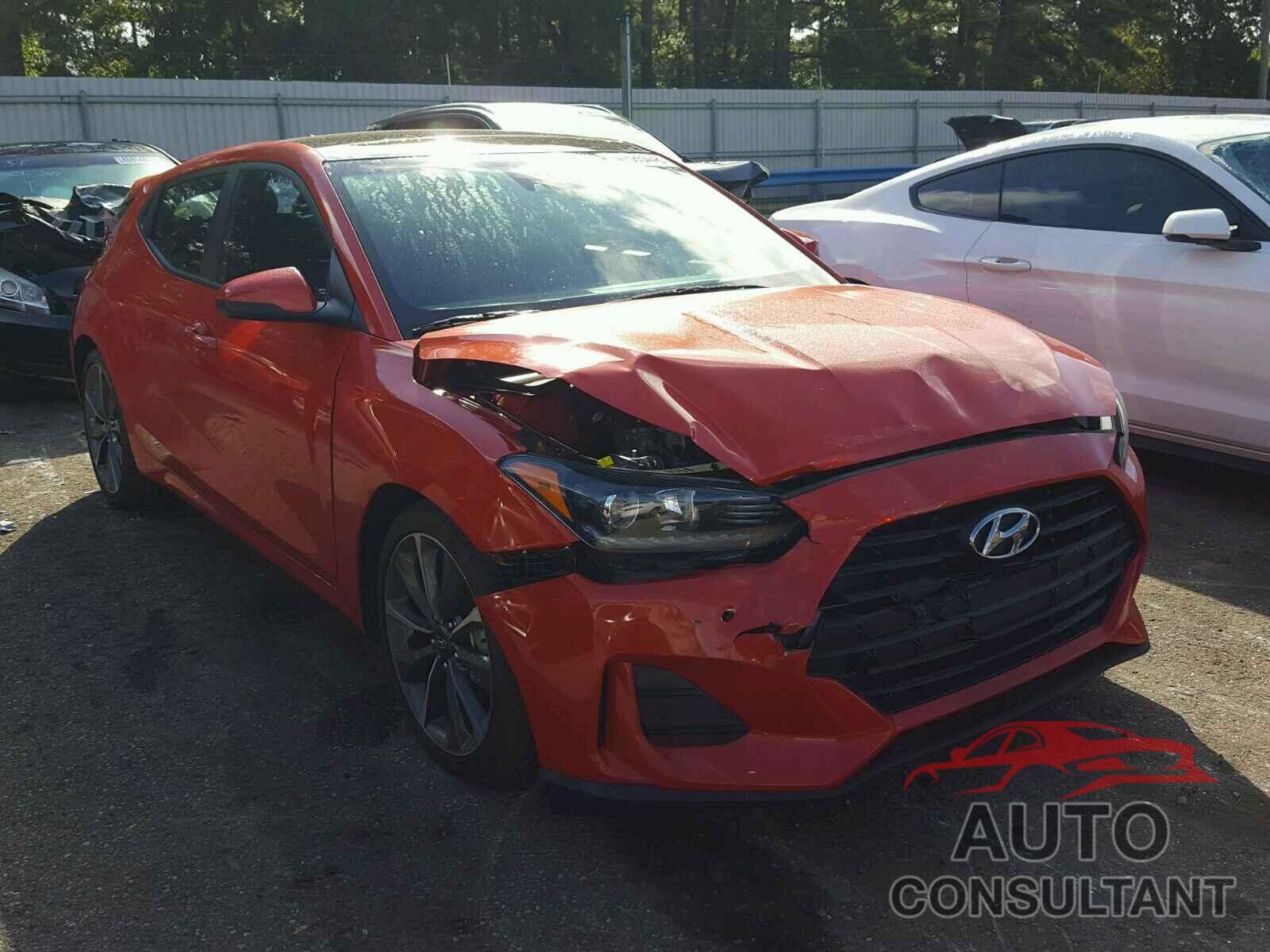 HYUNDAI VELOSTER 2019 - KMHTG6AFXKU005311