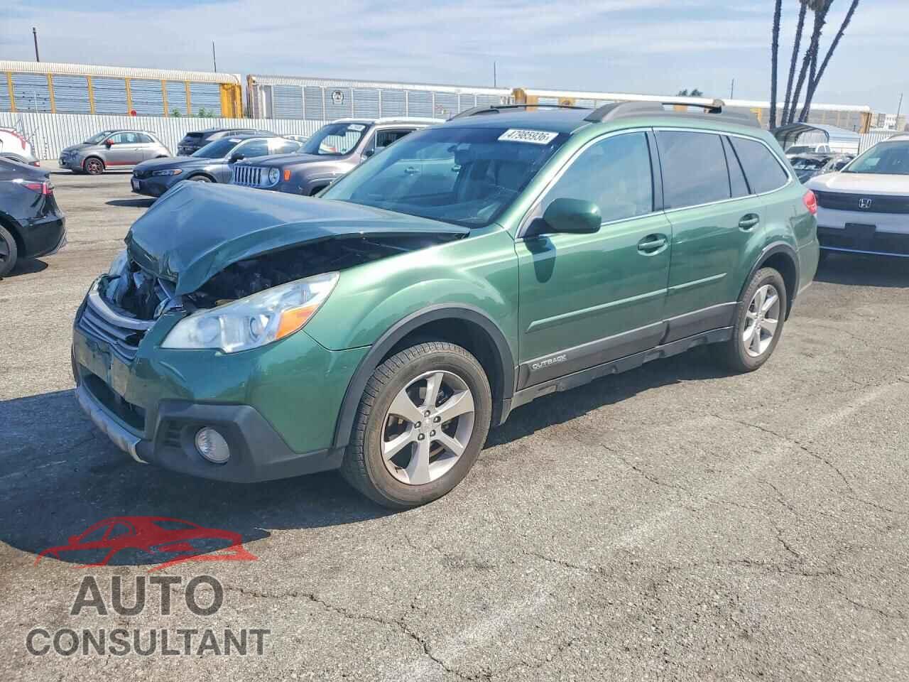 SUBARU OUTBACK 2014 - 4S4BRBLC4E3242193