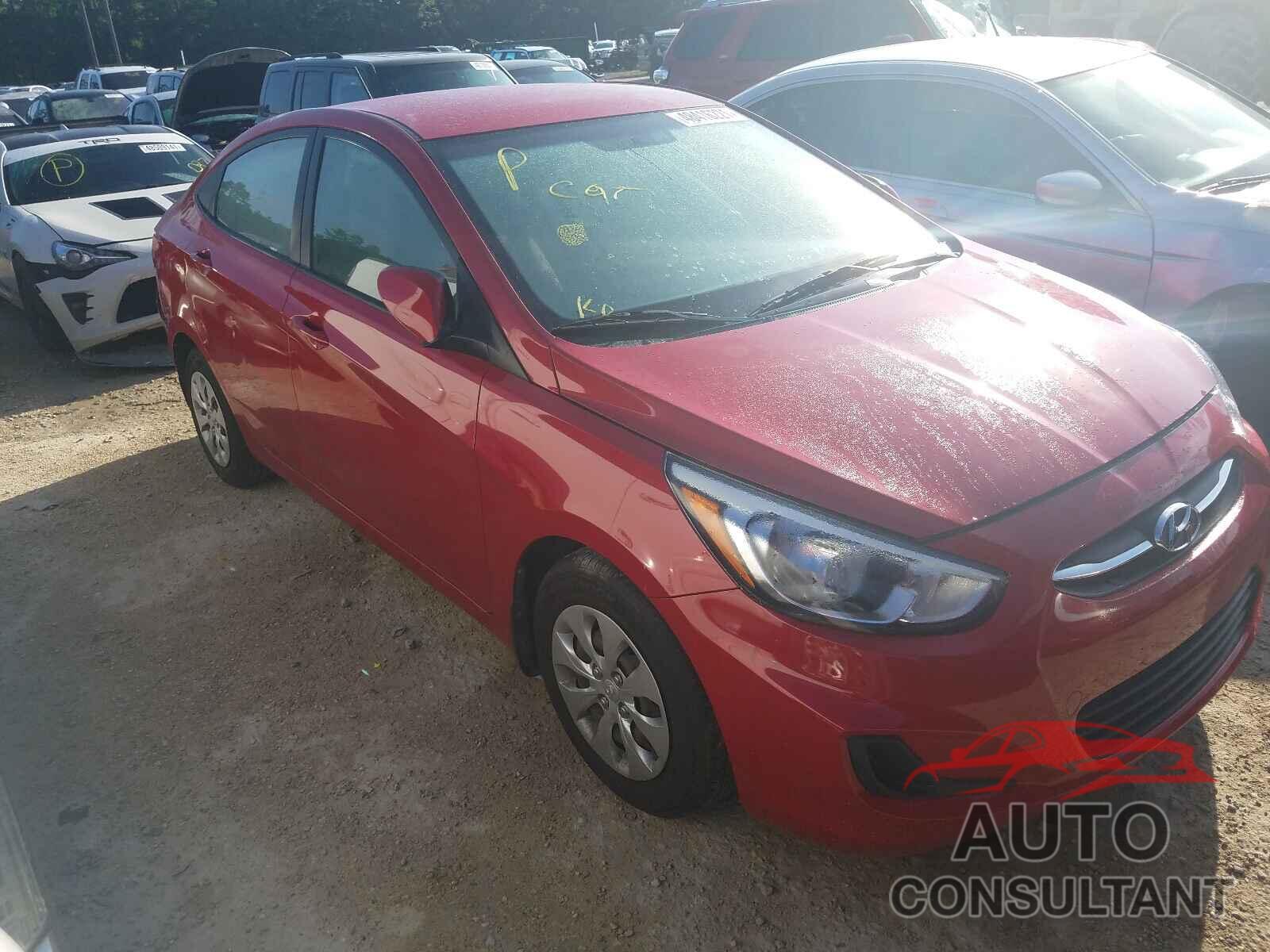 HYUNDAI ACCENT 2016 - KMHCT4AE6GU117795
