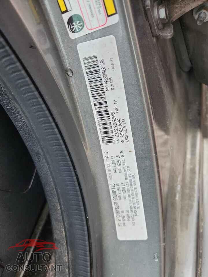 DODGE AVENGER 2013 - 1C3CDZCB3DN685482
