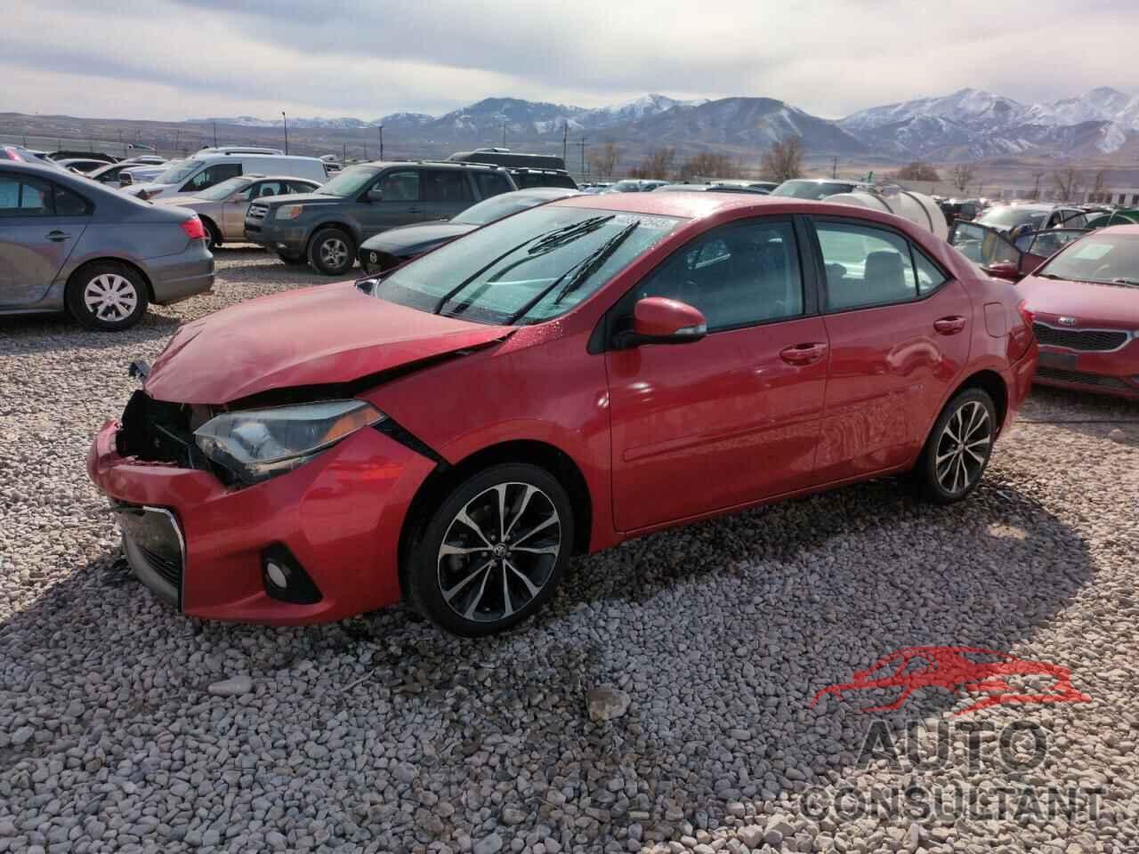 TOYOTA COROLLA 2015 - 5YFBURHE0FP180337