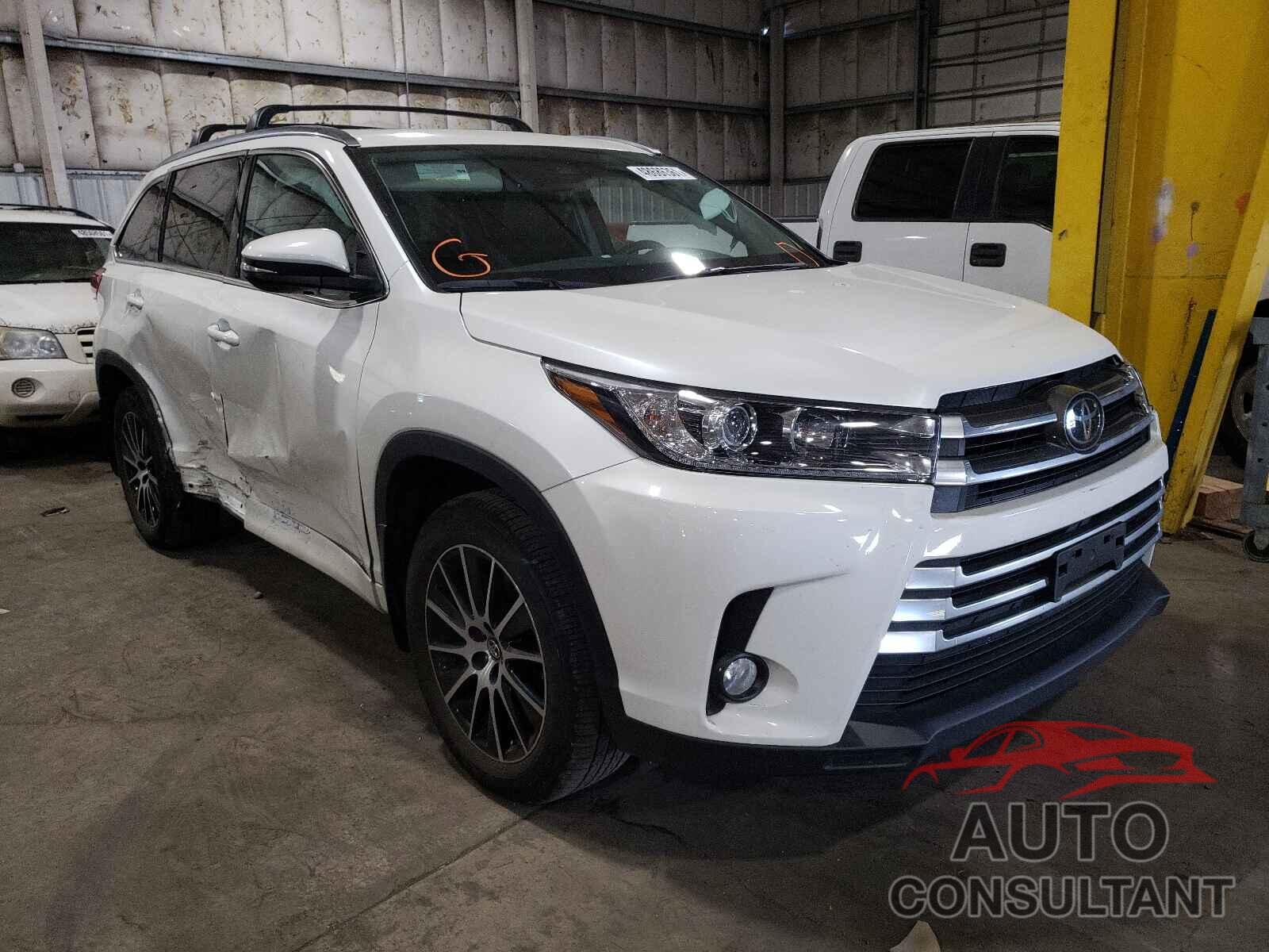 TOYOTA HIGHLANDER 2017 - 5TDDZRFH6HS478554
