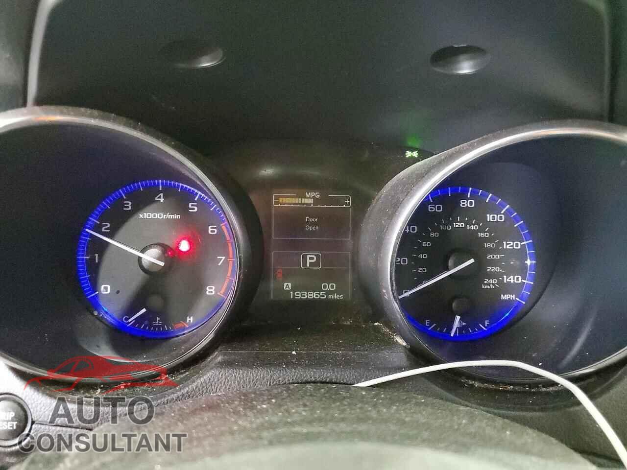 SUBARU OUTBACK 2016 - 4S4BSAJC9G3242047