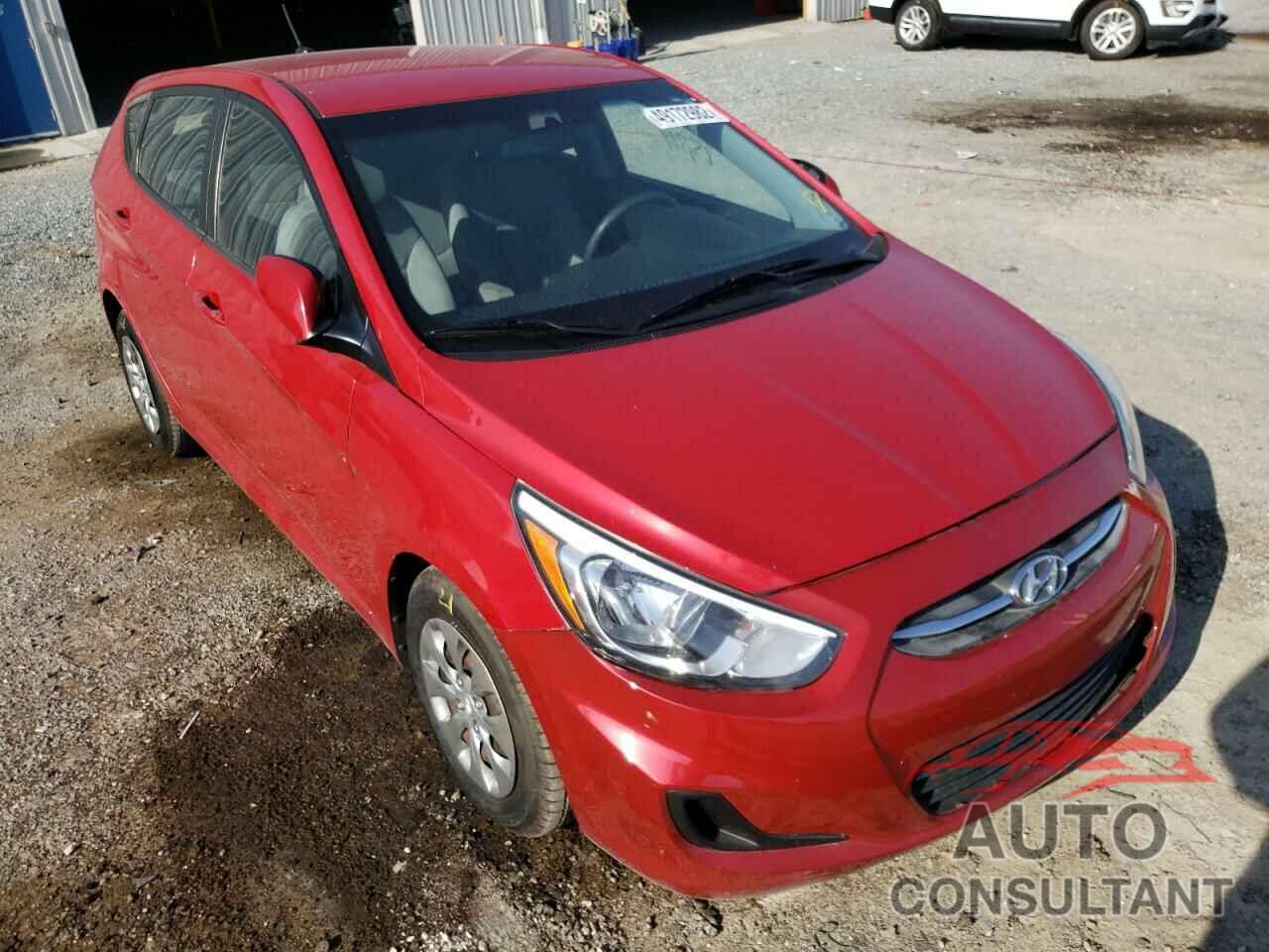 HYUNDAI ACCENT 2016 - KMHCT5AE4GU260136