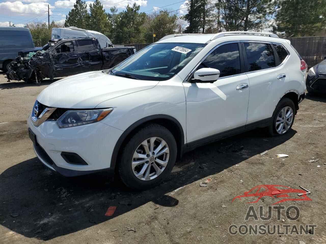 NISSAN ROGUE 2016 - KNMAT2MV0GP684353