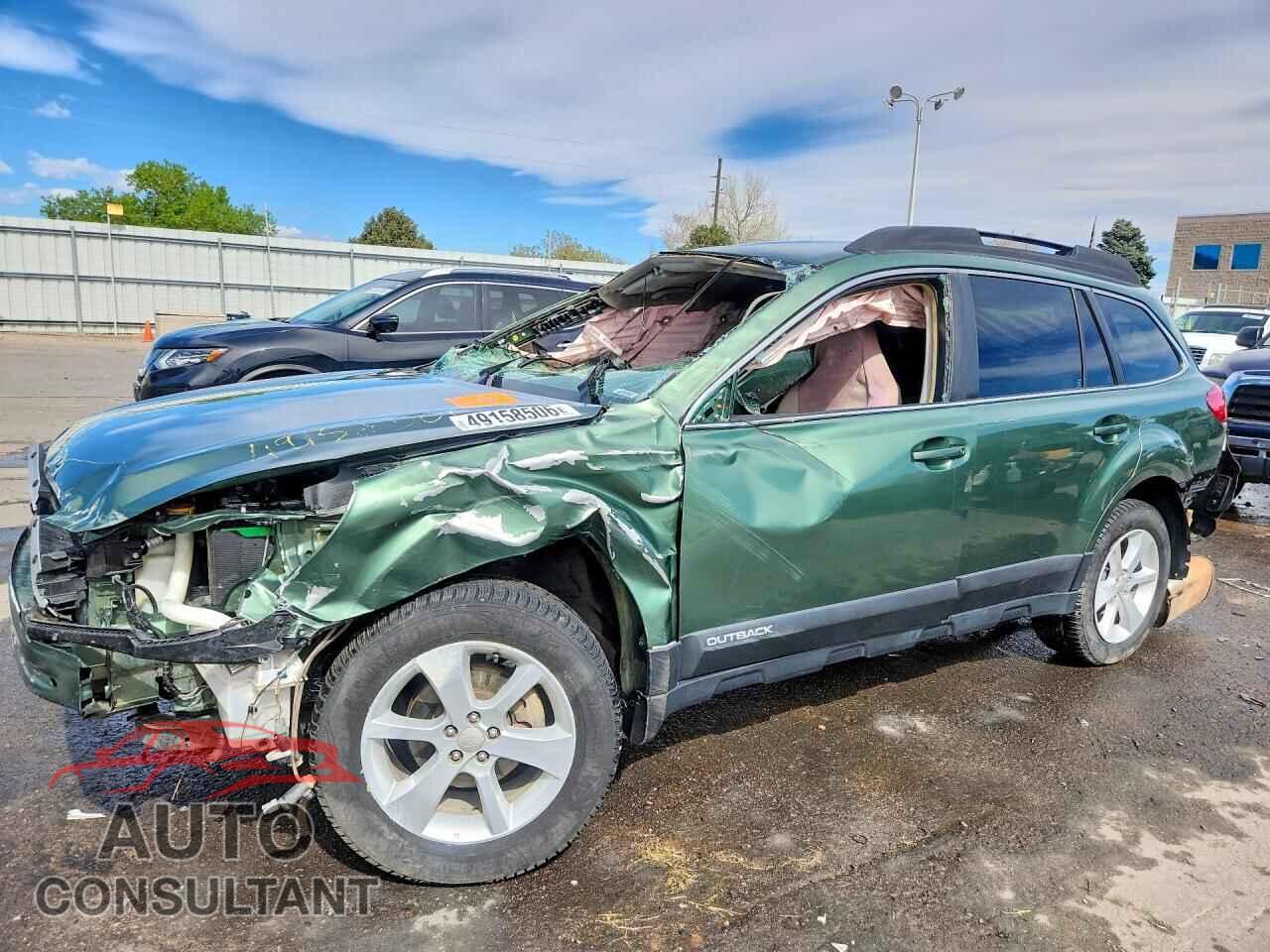 SUBARU OUTBACK 2014 - 4S4BRCCC6E3322150