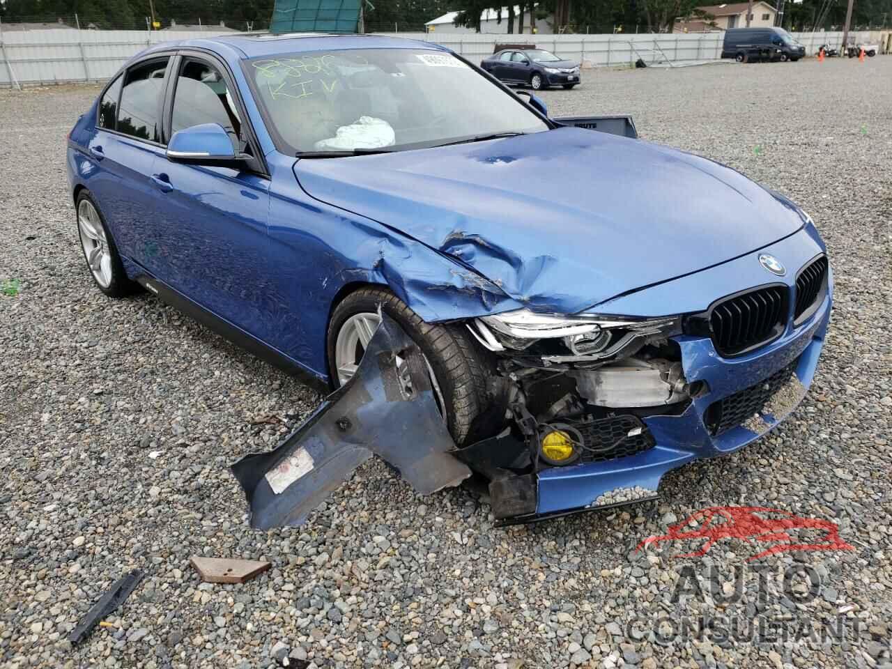 BMW 3 SERIES 2016 - WBA8E9G57GNT43618