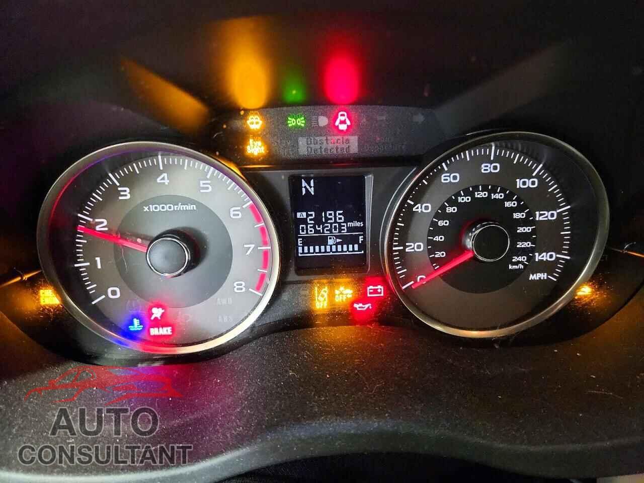 SUBARU FORESTER 2015 - JF2SJAFC2FH488859