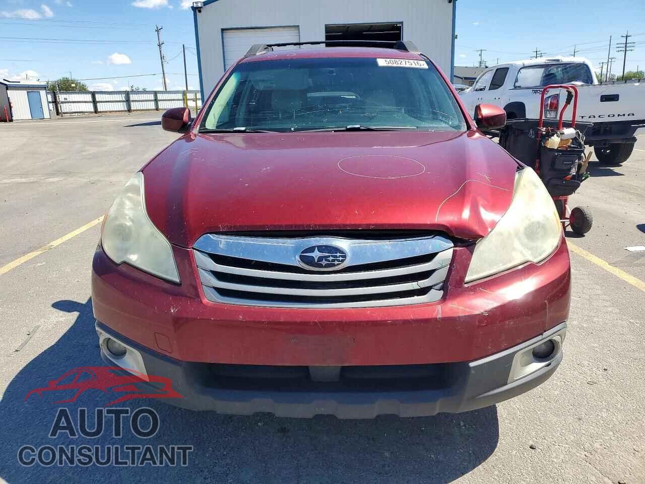 SUBARU OUTBACK 2011 - 4S4BRBCC9B3358162