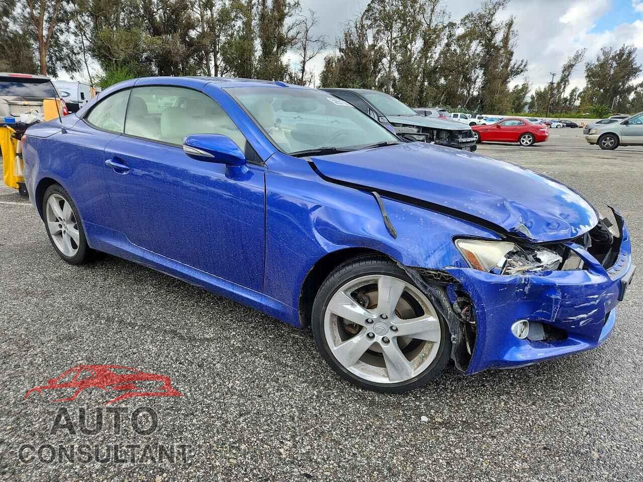 LEXUS IS 2010 - JTHFF2C23A2501857