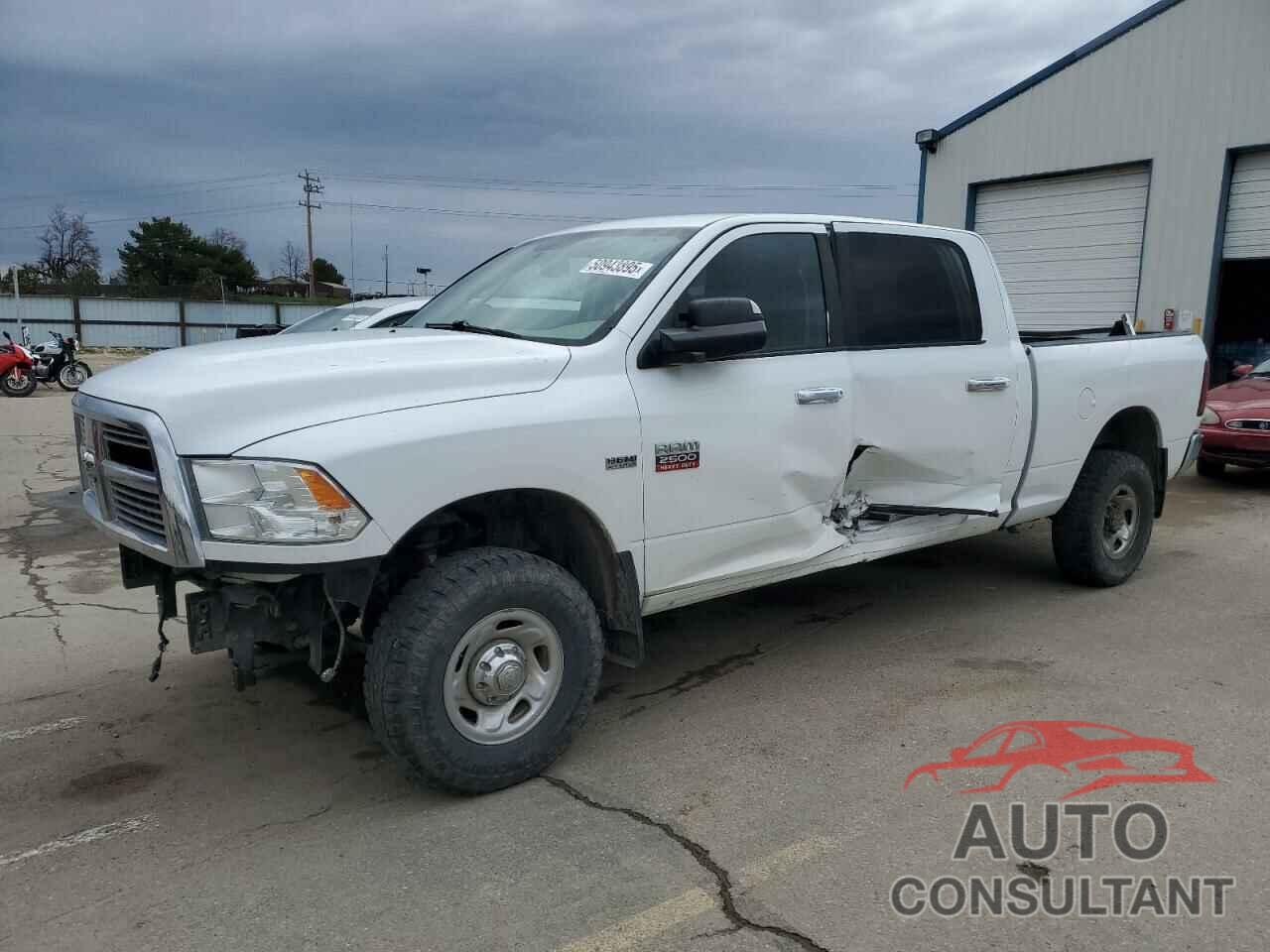 DODGE RAM 2500 2012 - 3C6TD5MT6CG289783