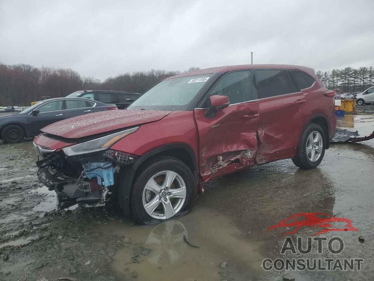 TOYOTA HIGHLANDER 2021 - 5TDBBRCH1MS518064