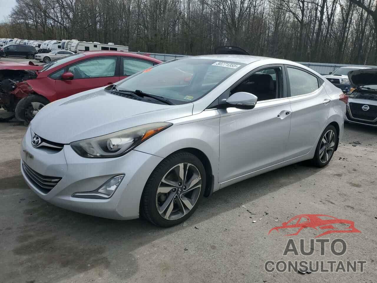 HYUNDAI ELANTRA 2014 - KMHDH4AE7EU047405