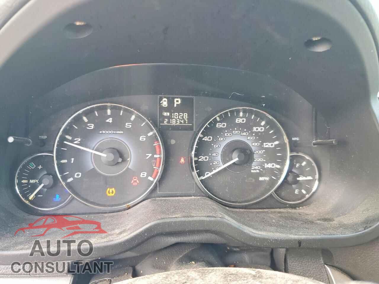 SUBARU OUTBACK 2010 - 4S4BRBCC0A3342382