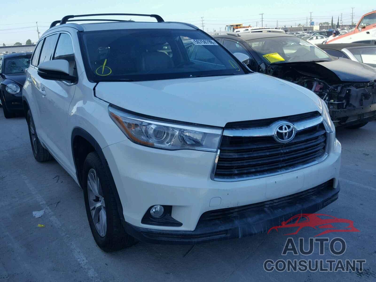 TOYOTA HIGHLANDER 2015 - 5TDKKRFH9FS115657