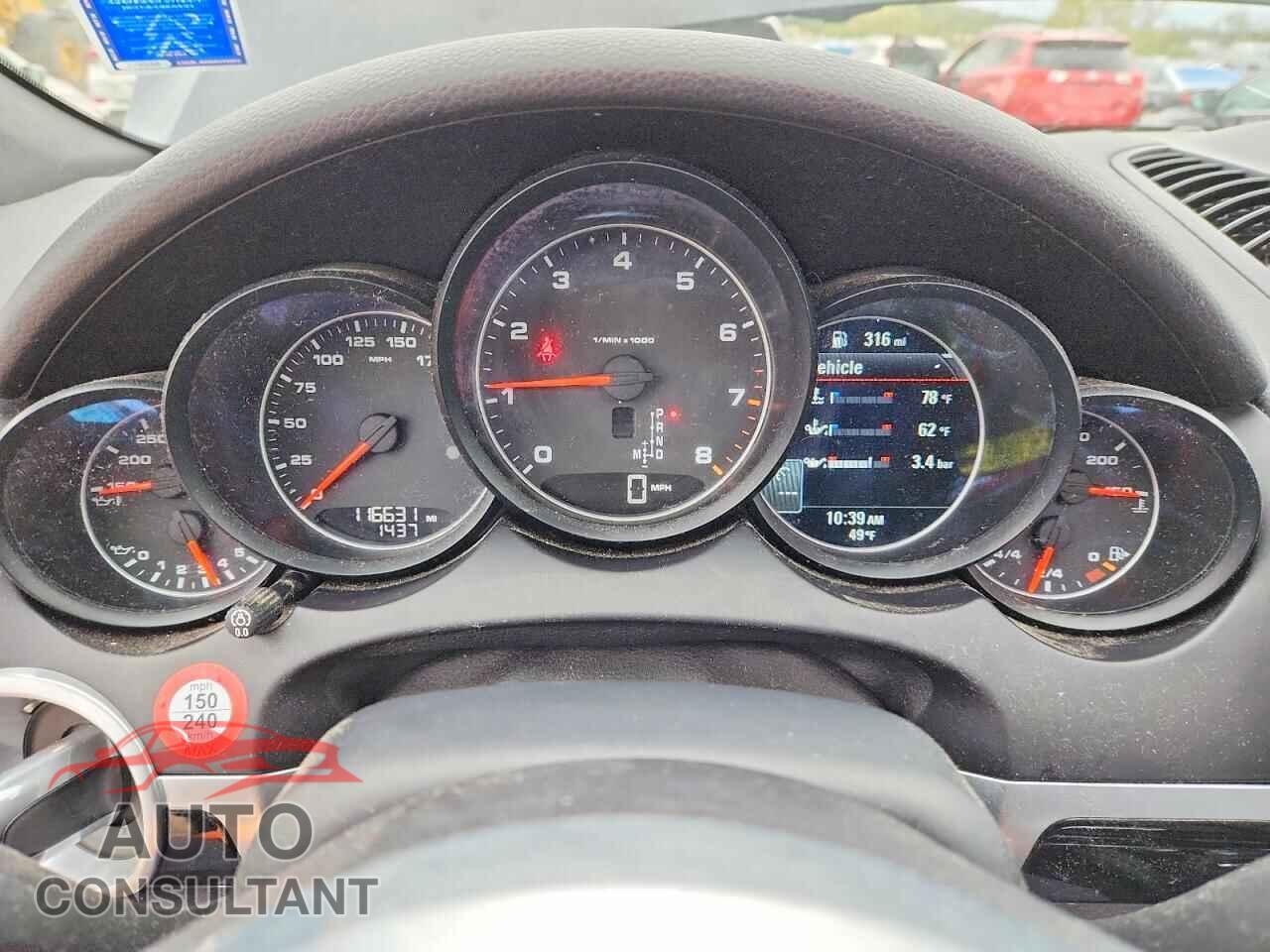 PORSCHE CAYENNE 2017 - WP1AA2A23HKA80325