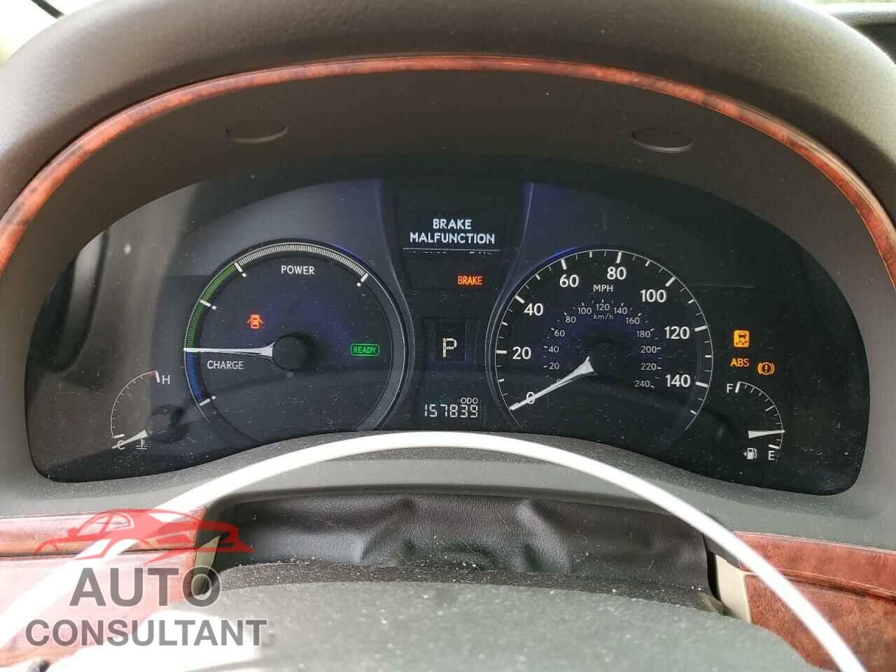 LEXUS RX450 2011 - JTJBC1BA8B2043548