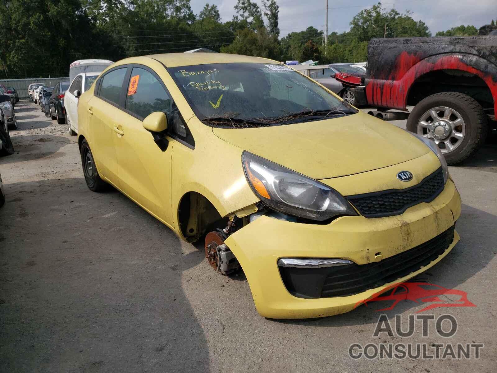 KIA RIO 2016 - KNADM4A38G6606379