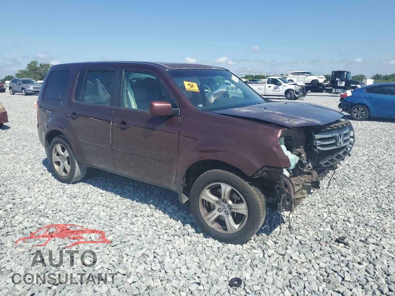 HONDA PILOT 2012 - 5FNYF4H76CB018809