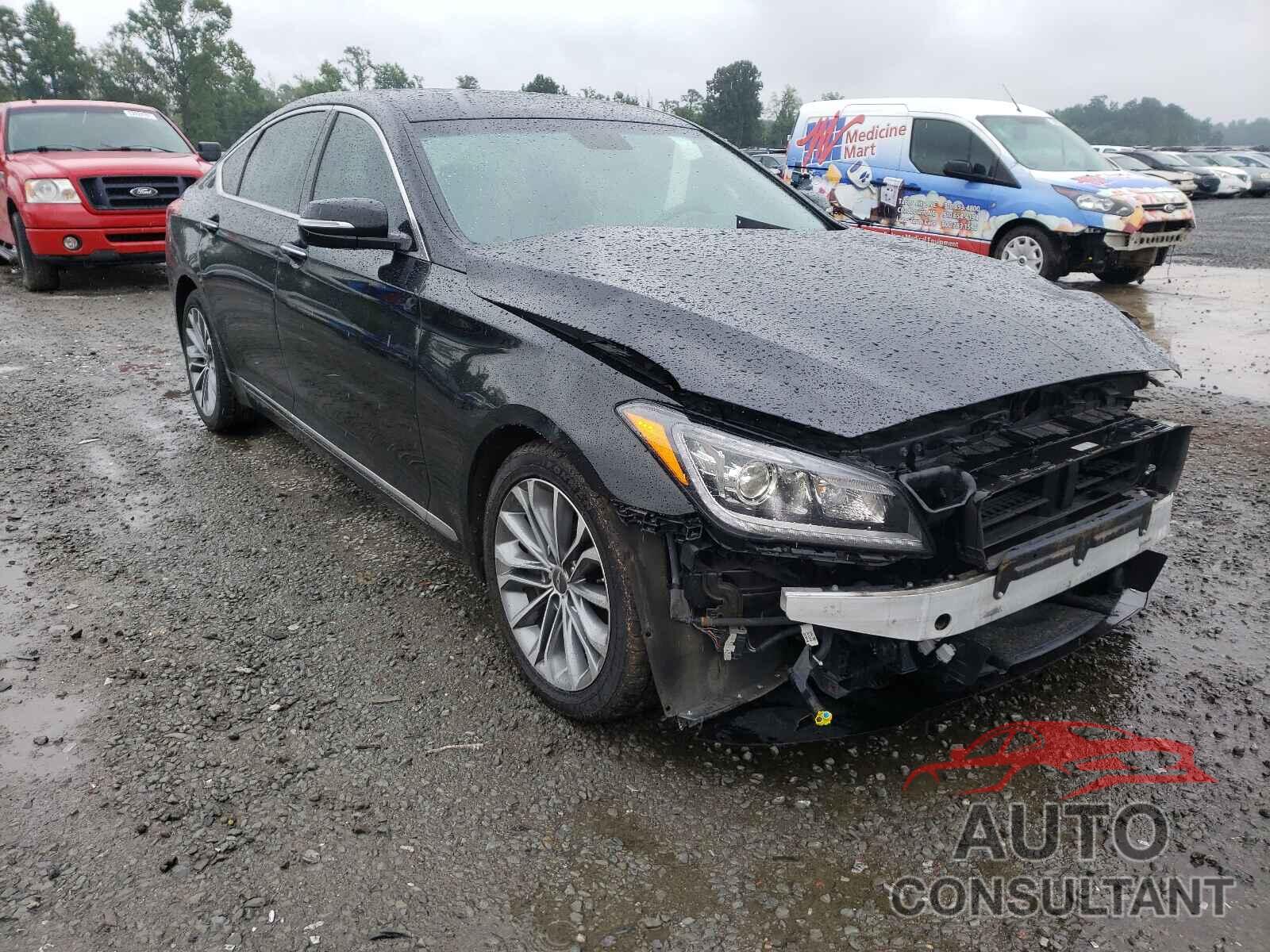 HYUNDAI GENESIS 2016 - KMHGN4JE0GU134829