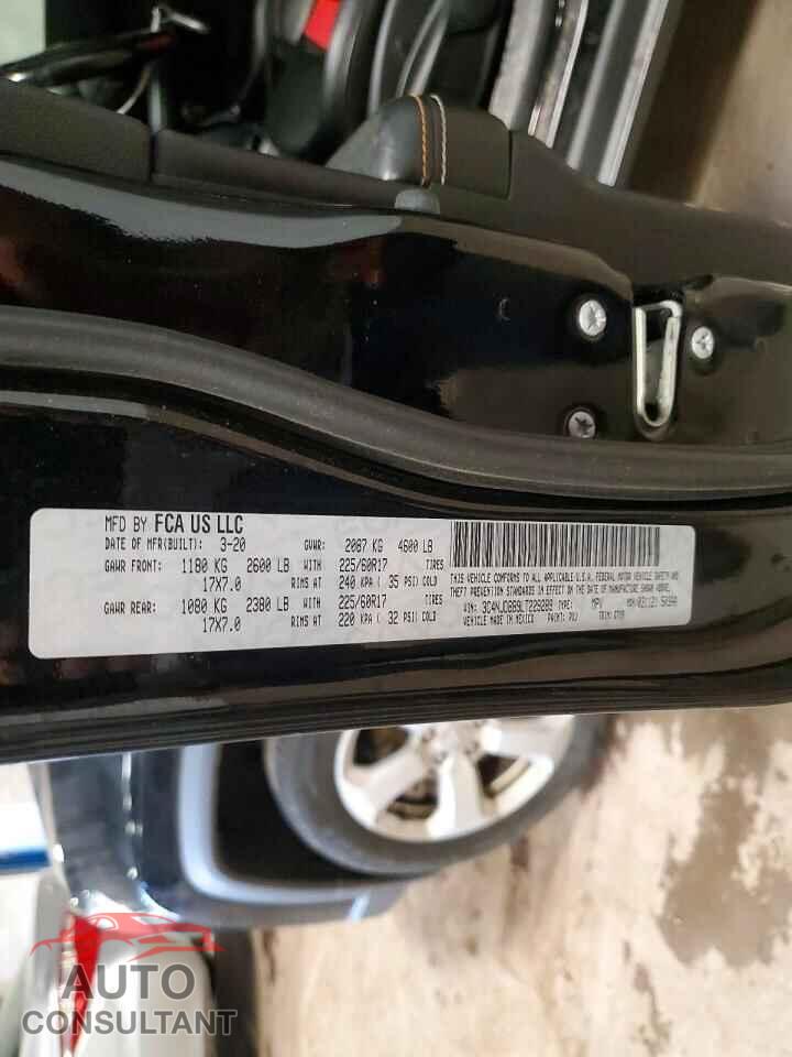JEEP COMPASS 2020 - 3C4NJDBB9LT229289