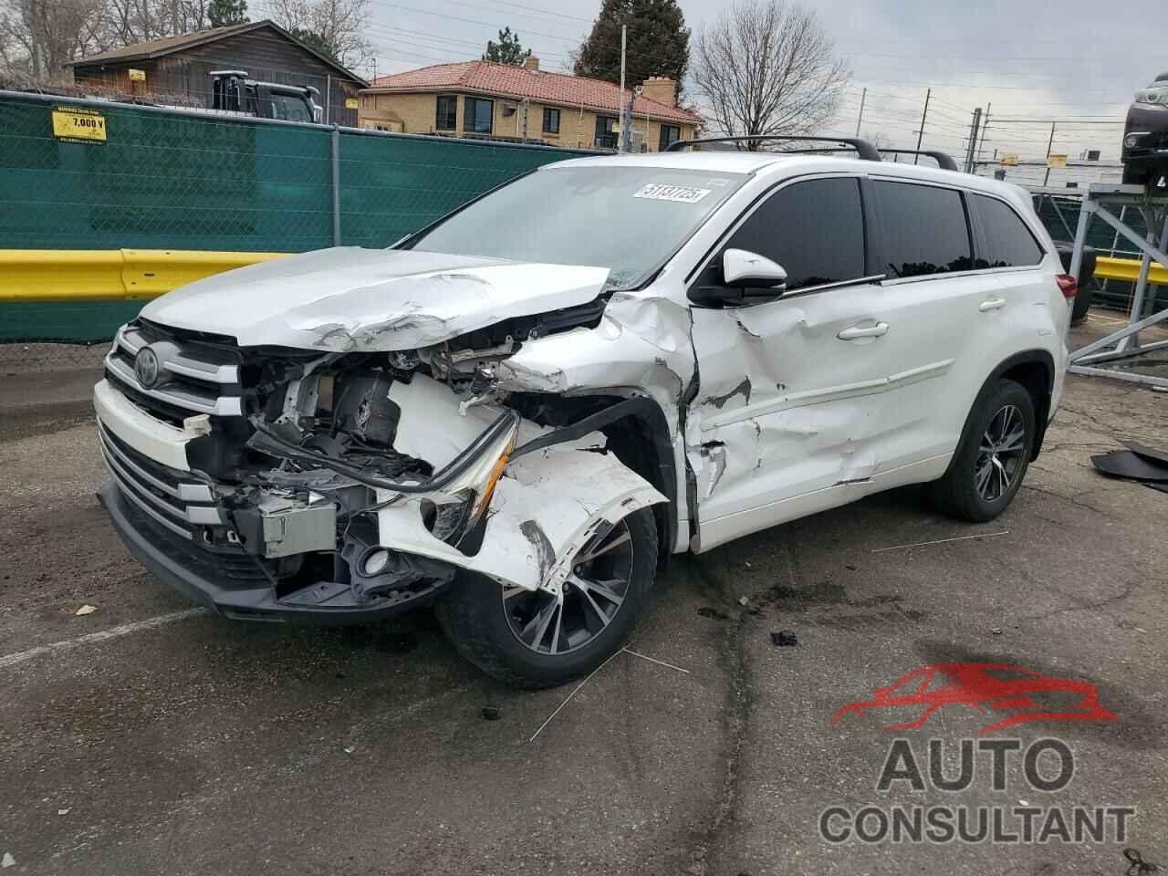 TOYOTA HIGHLANDER 2017 - 5TDBZRFH8HS430285