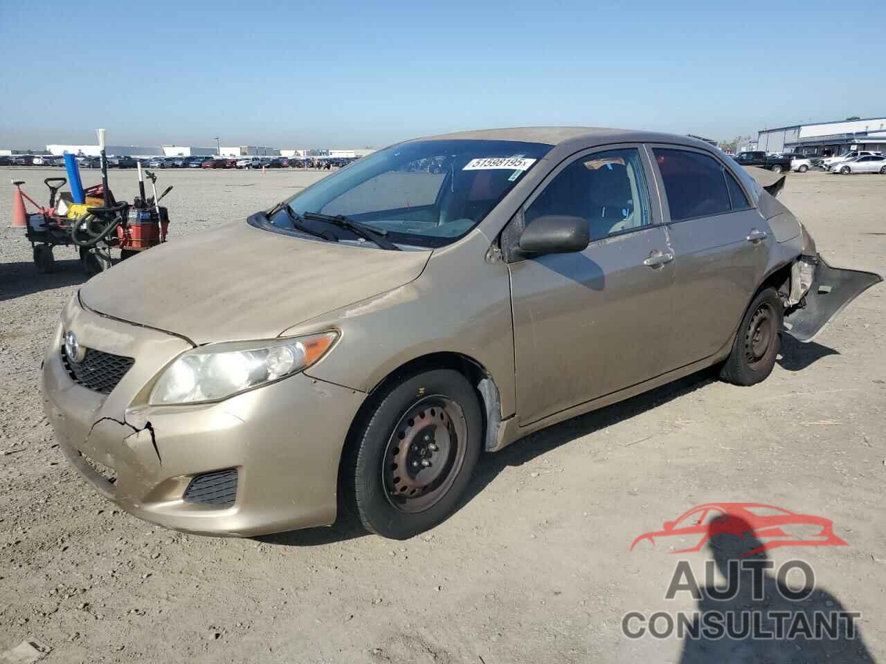 TOYOTA COROLLA 2010 - 1NXBU4EE4AZ282027