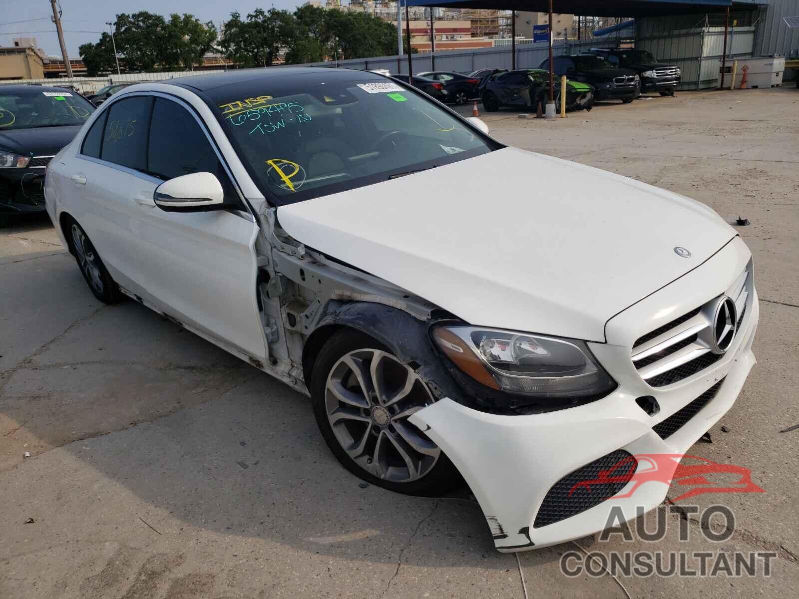 MERCEDES-BENZ C-CLASS 2017 - 55SWF4JB5HU194245