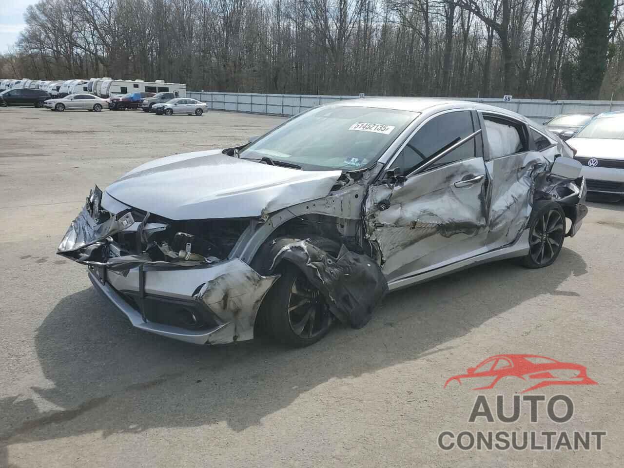 HONDA CIVIC 2019 - 2HGFC2F85KH533181