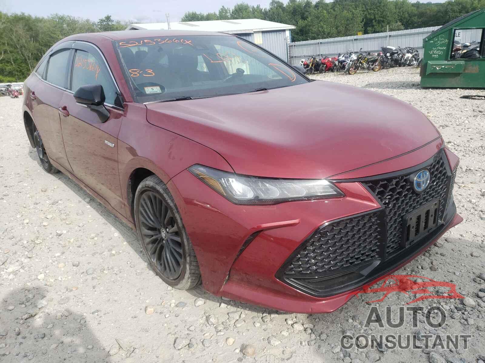 TOYOTA AVALON 2020 - 4T1E21FB7LU012461