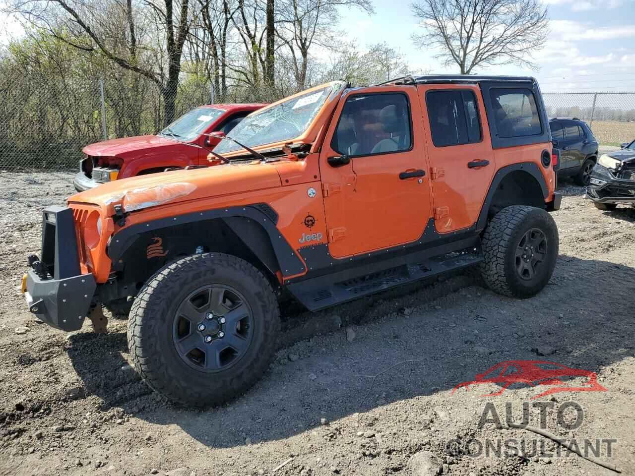 JEEP WRANGLER 2018 - 1C4HJXDG1JW181009