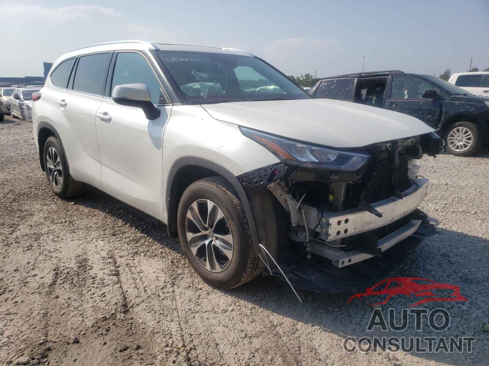 TOYOTA HIGHLANDER 2020 - 5TDHZRBH9LS521736